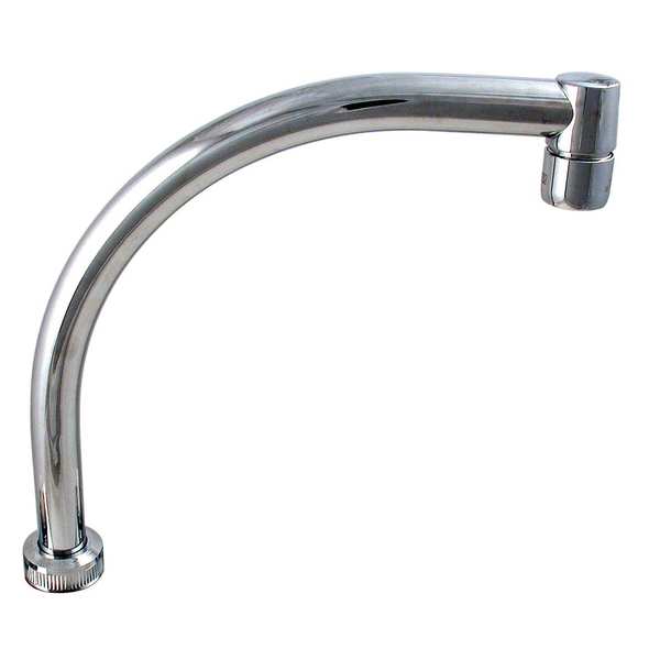 Valterra SPOUT, 8IN HI-ARC FOR 2 HDL KITCHEN FAUCETS, BRASS, CHROME PF281011
